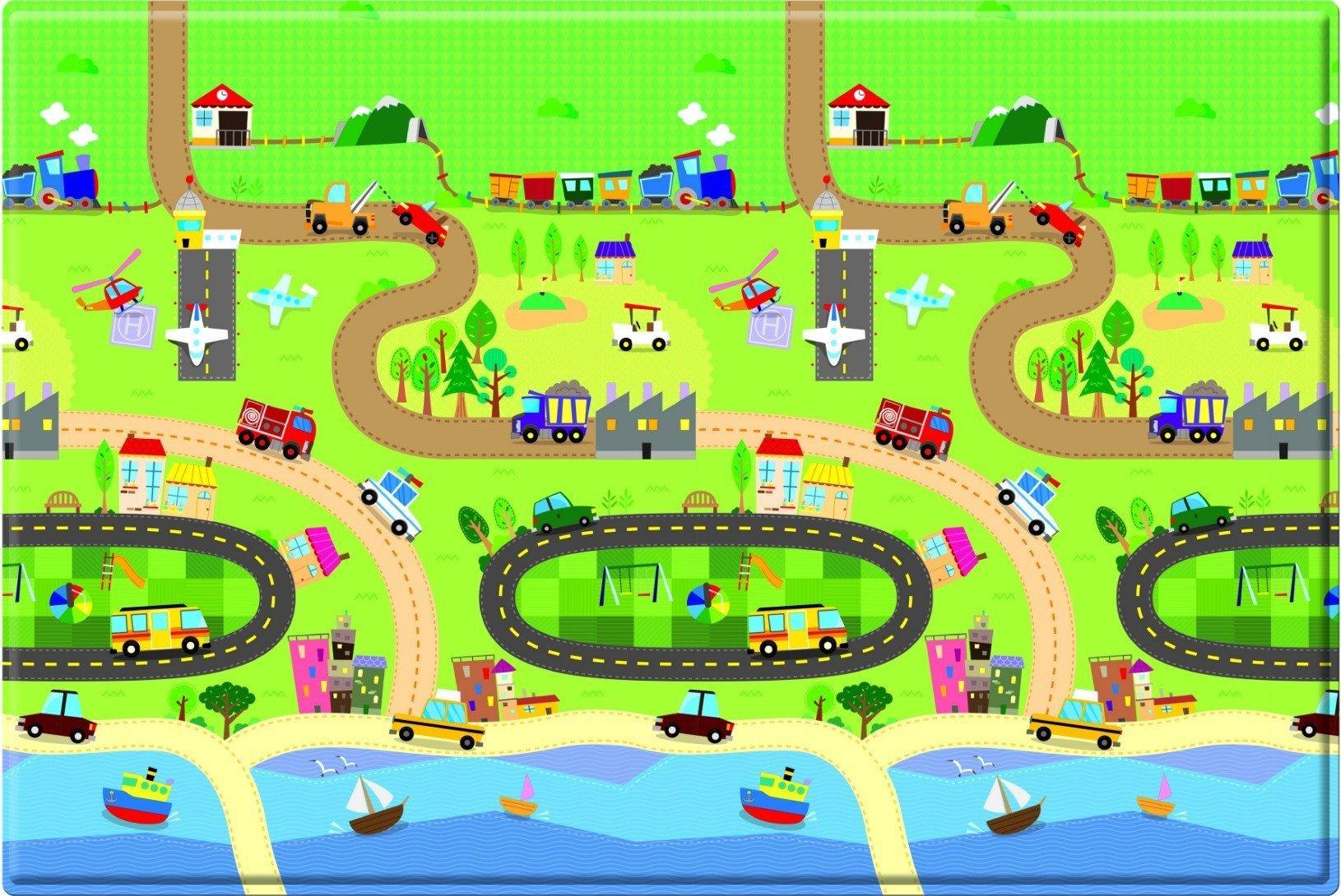 Baby Care Playmat - Happy Village - Large - Image 3