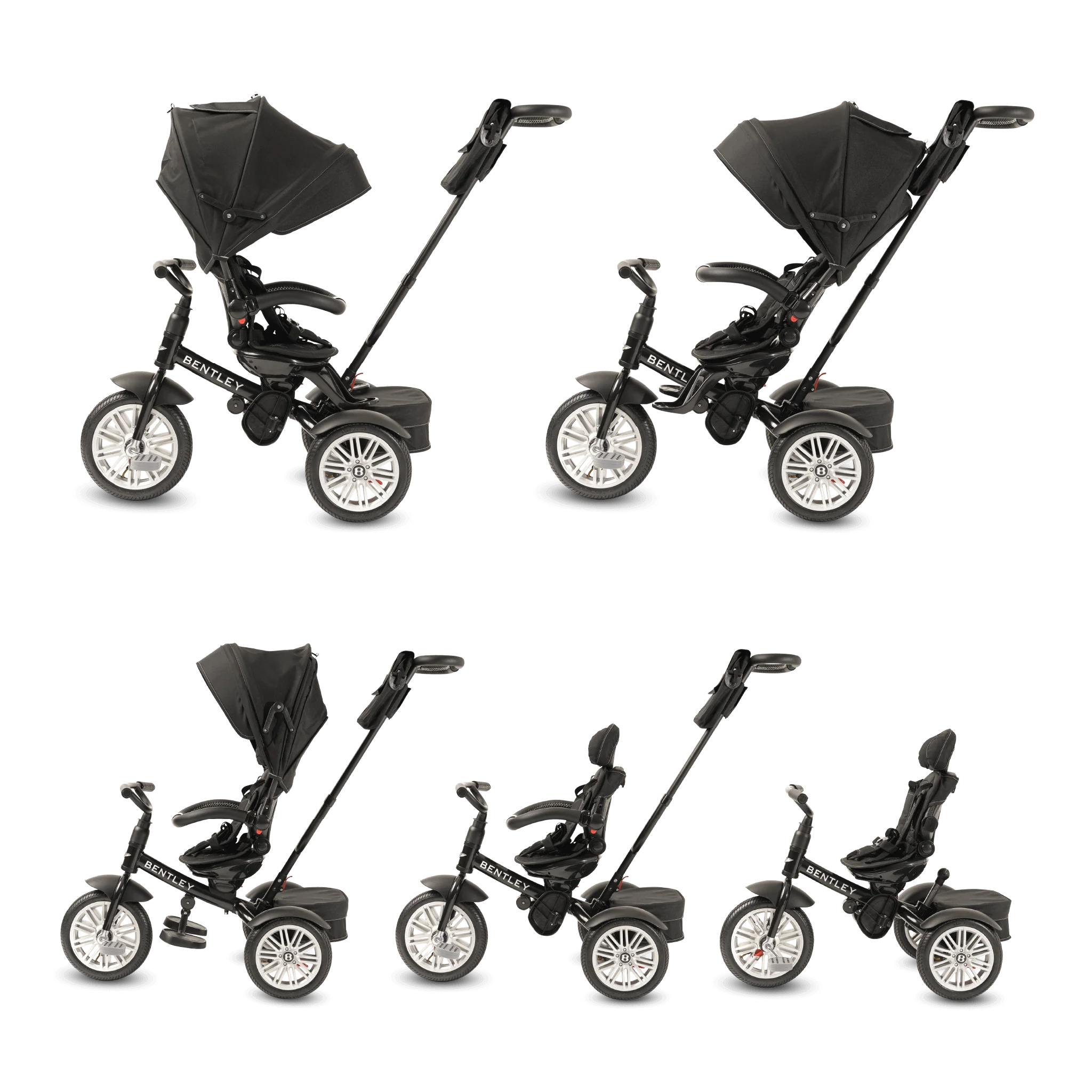 Bentley 6-in-1 Convertible Stroller Trike - Image 2