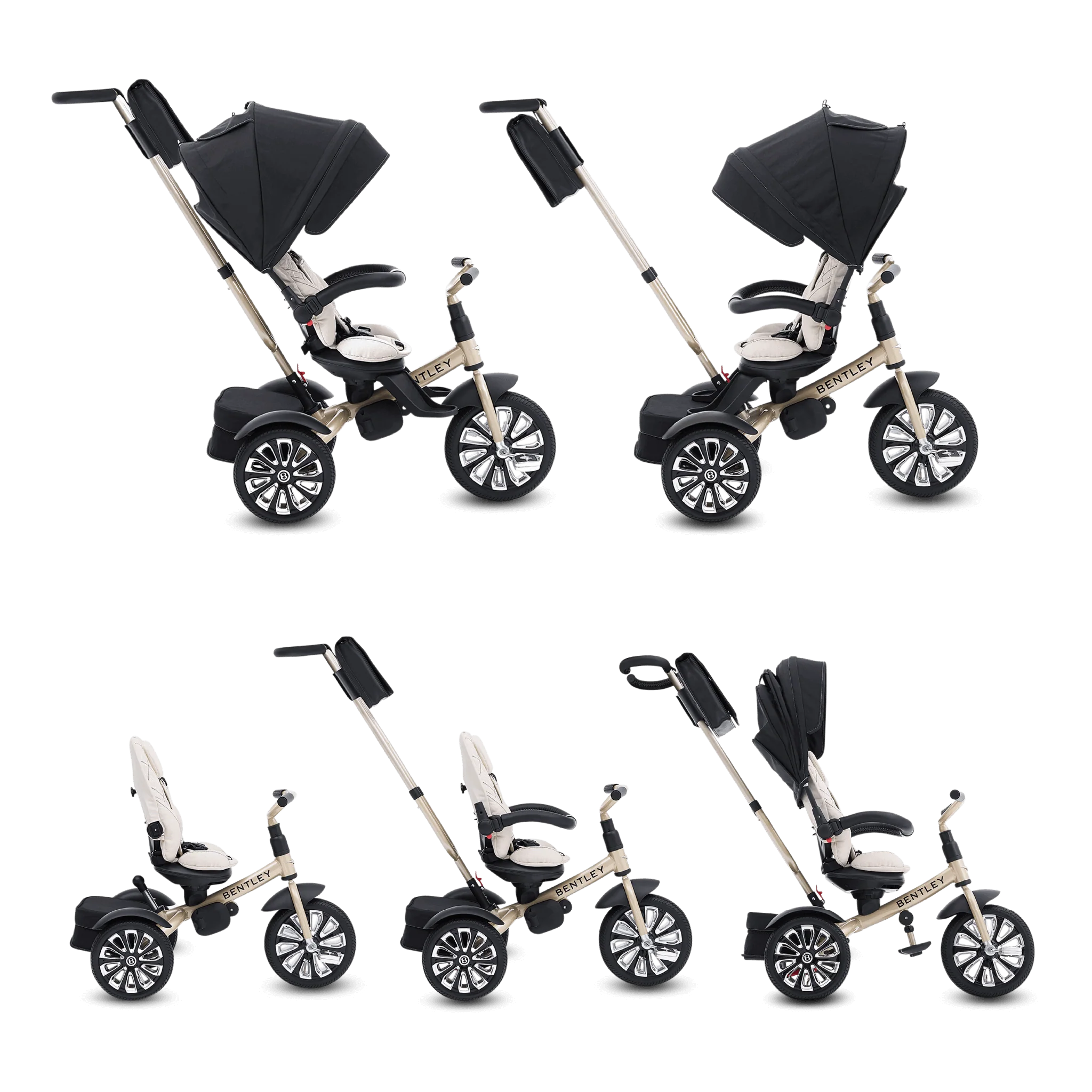 Bentley 6-in-1 Convertible Stroller Trike - Image 35