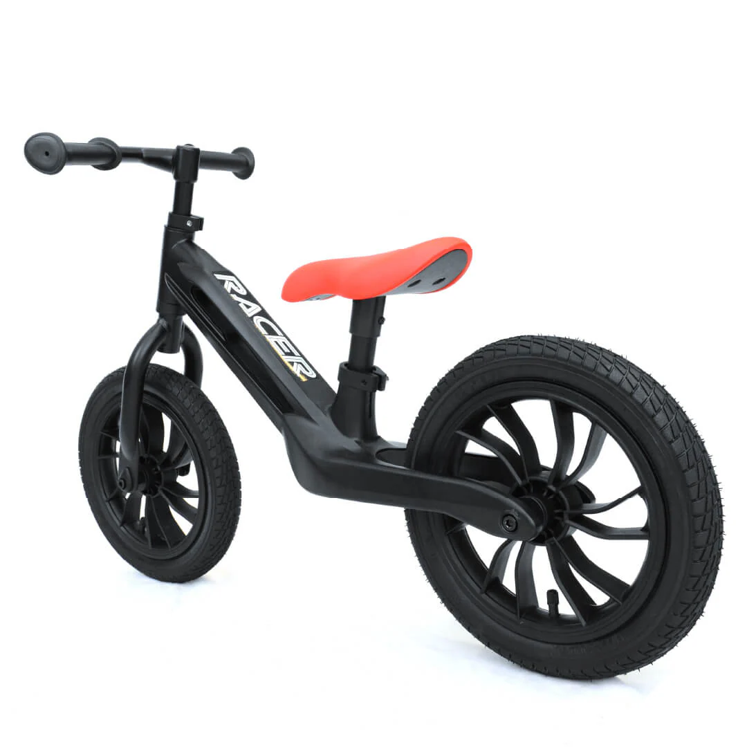 Phantom Black Qplay Racer Balance Bike - Image 12