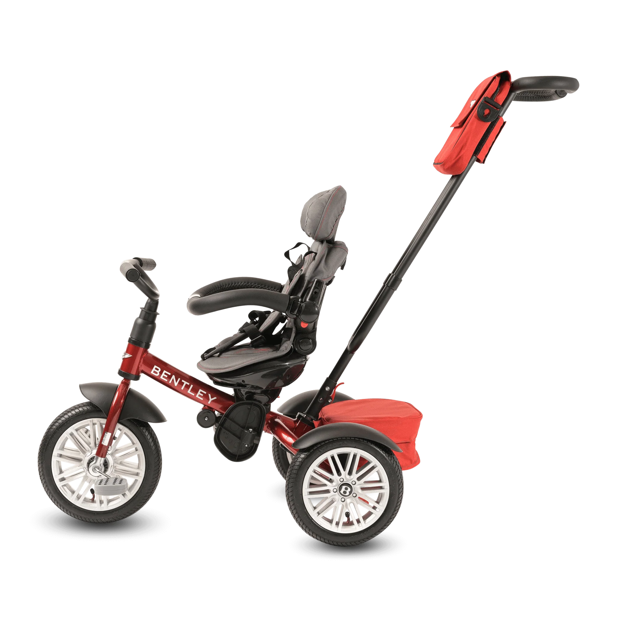 Dragon Red Bentley 6 in 1 Stroller Trike - Image 9
