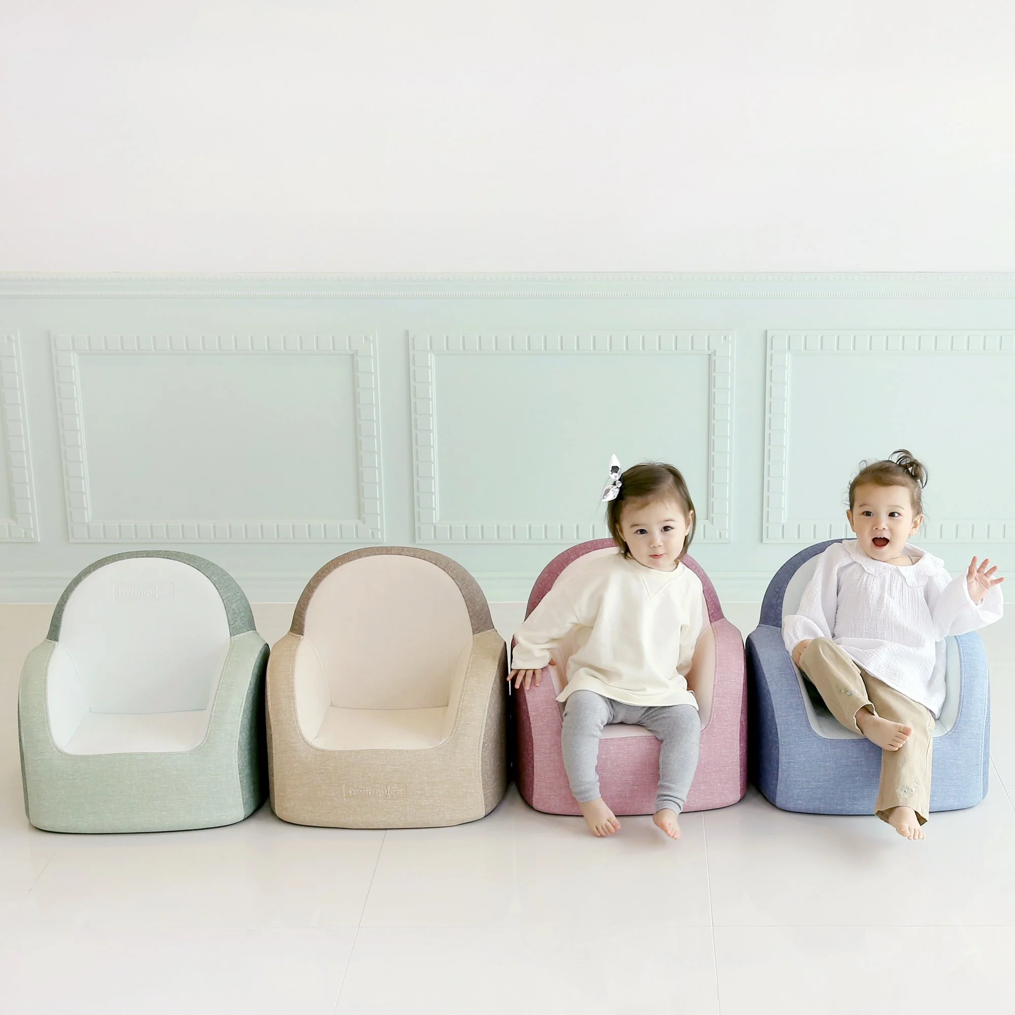 Soffkin Leather Luxury Kids Sofa by PBK - Image 9