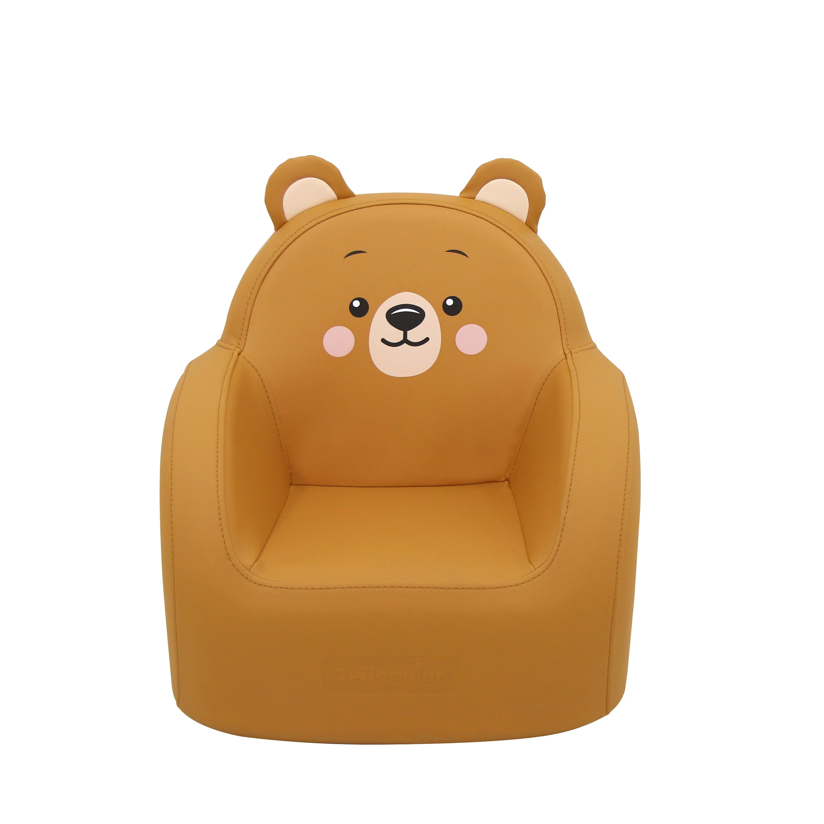 Dwinguler Bear Friends - Soffkin Leather Kids Sofa - Image 5