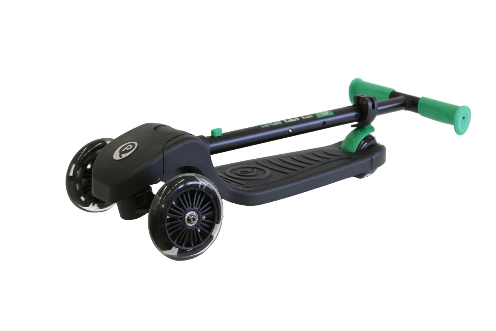 Green Qplay Future LED Light Scooter - Image 3