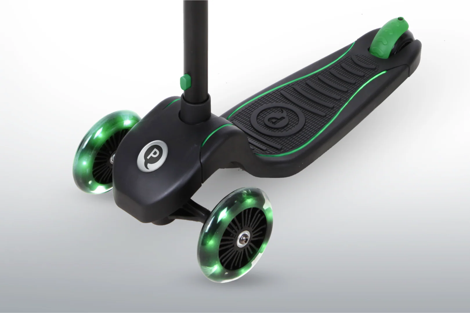 Green Qplay Future LED Light Scooter - Image 5