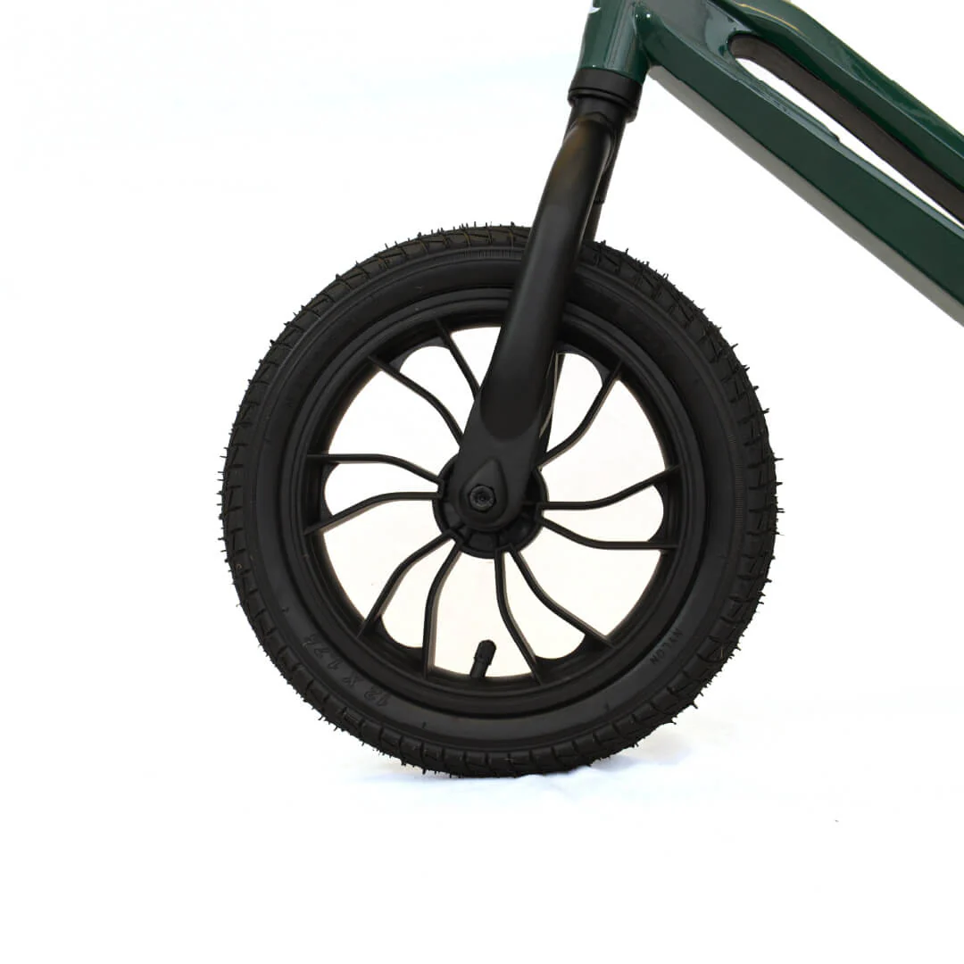 Forest Green Qplay Racer Balance Bike - Image 11