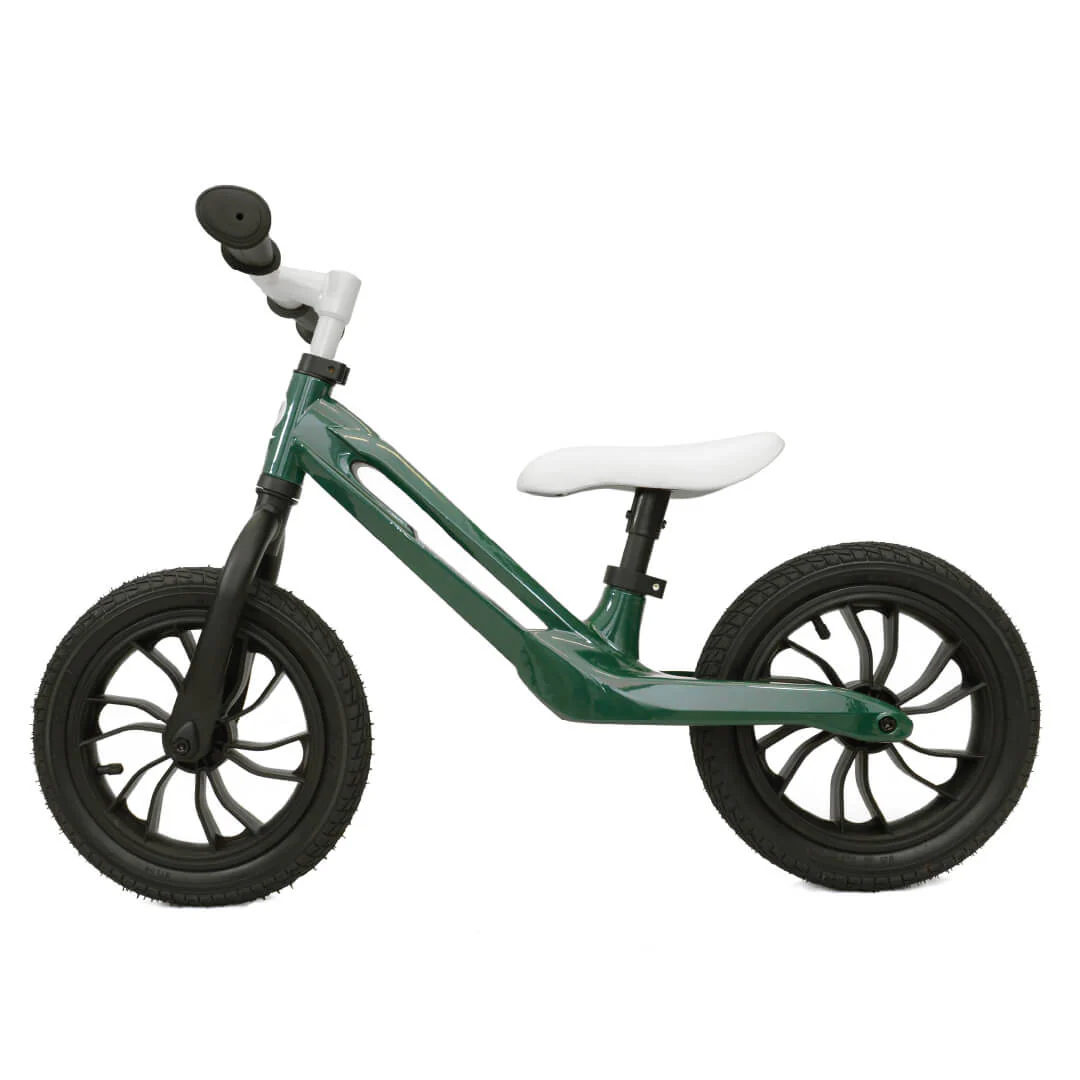 Forest Green Qplay Racer Balance Bike - Image 5