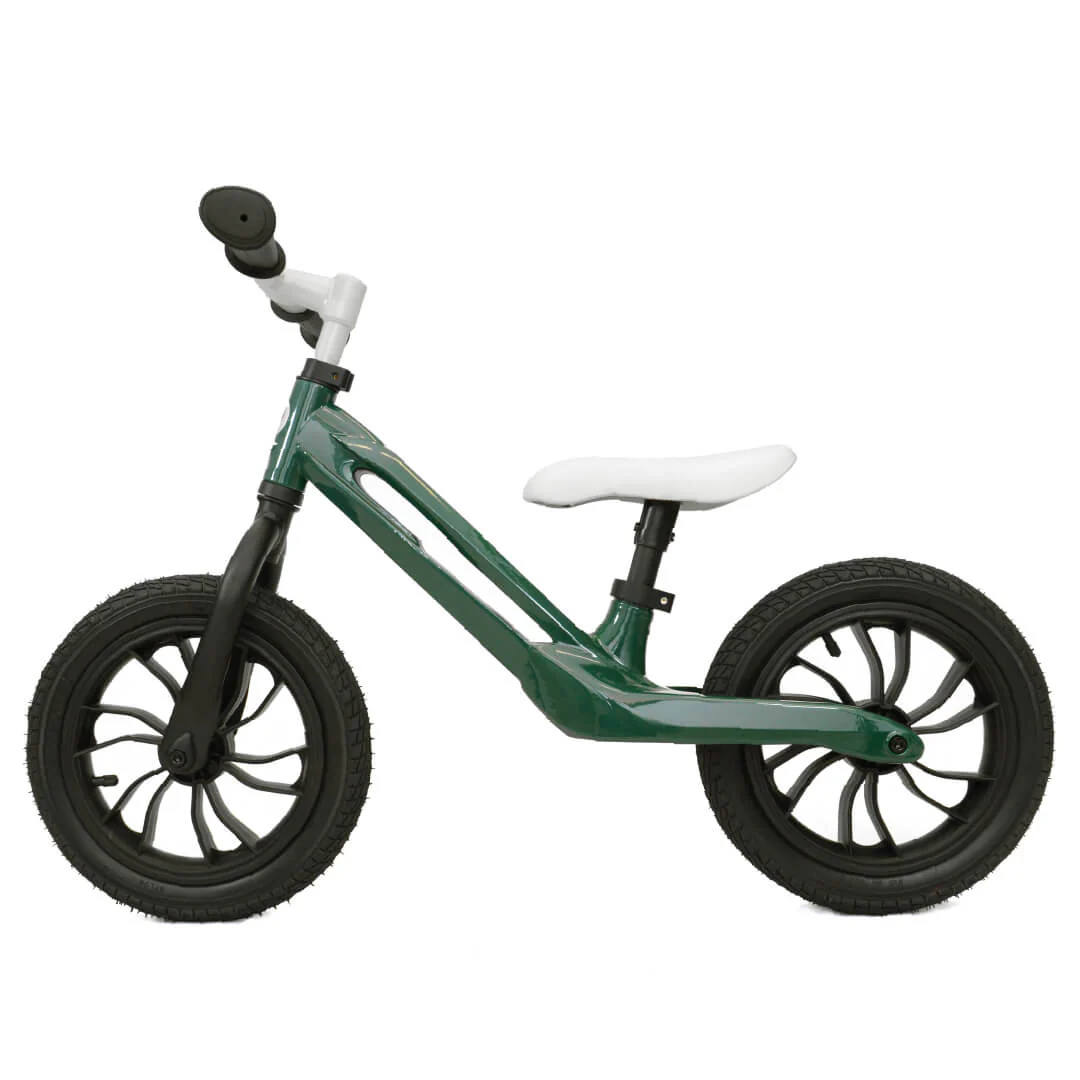 Forest Green Qplay Racer Balance Bike - Image 9