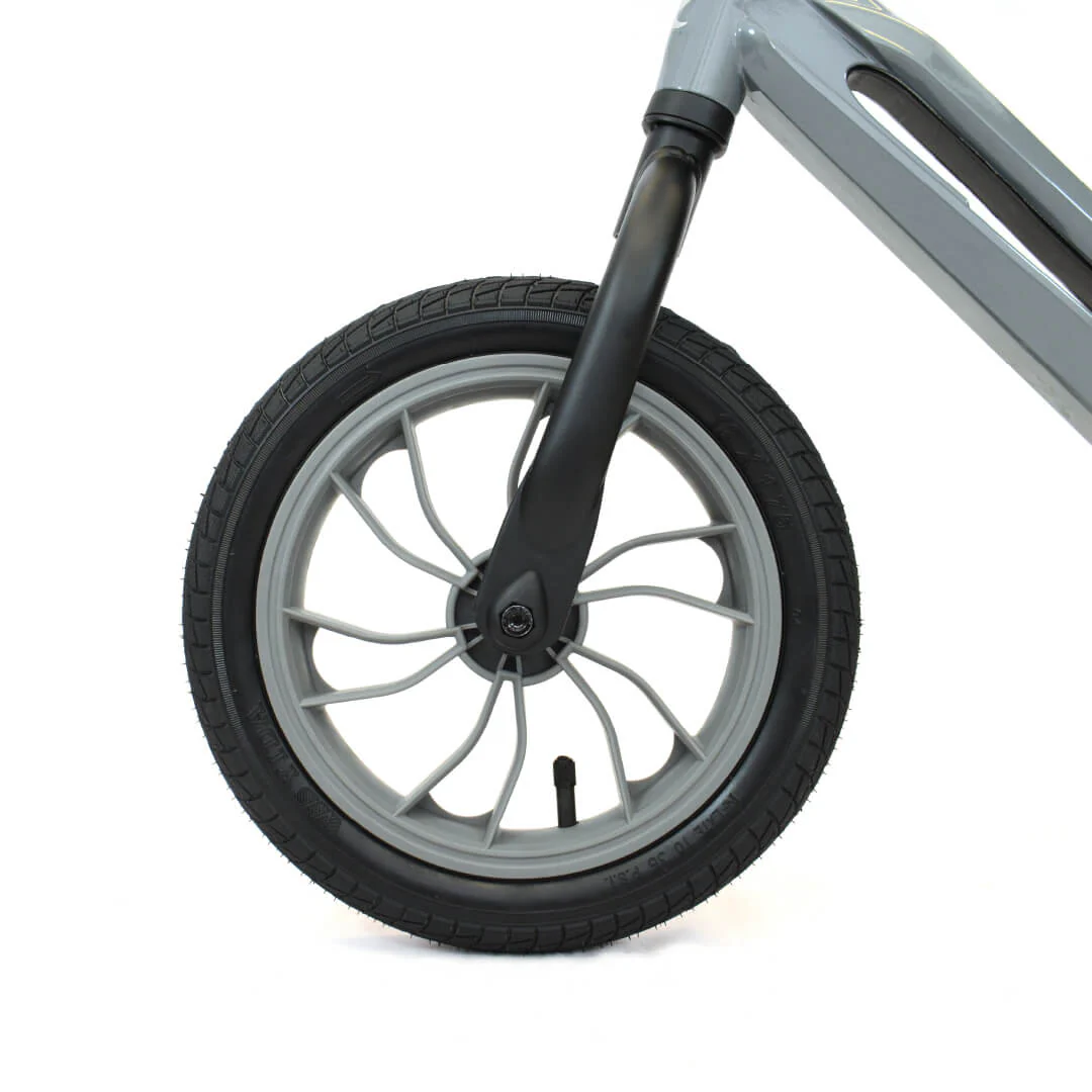 Sterling Qplay Grey Racer Balance Bike - Image 3