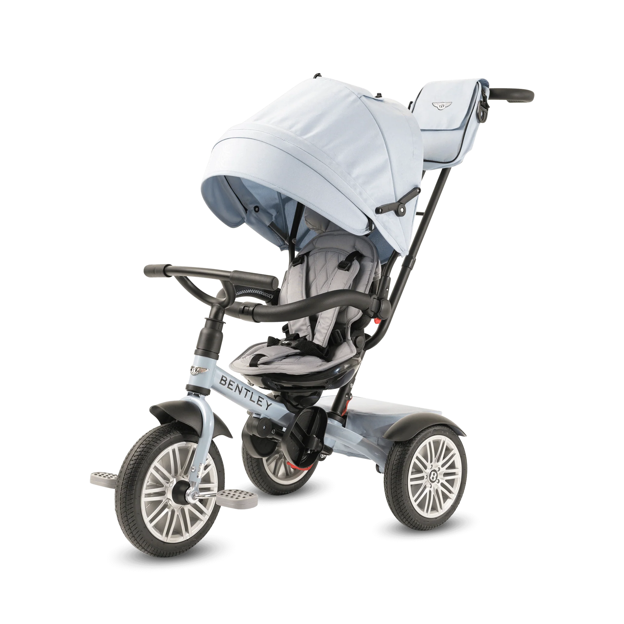 Jetstream Blue Bentley 6 in 1 Stroller Trike - Image 5