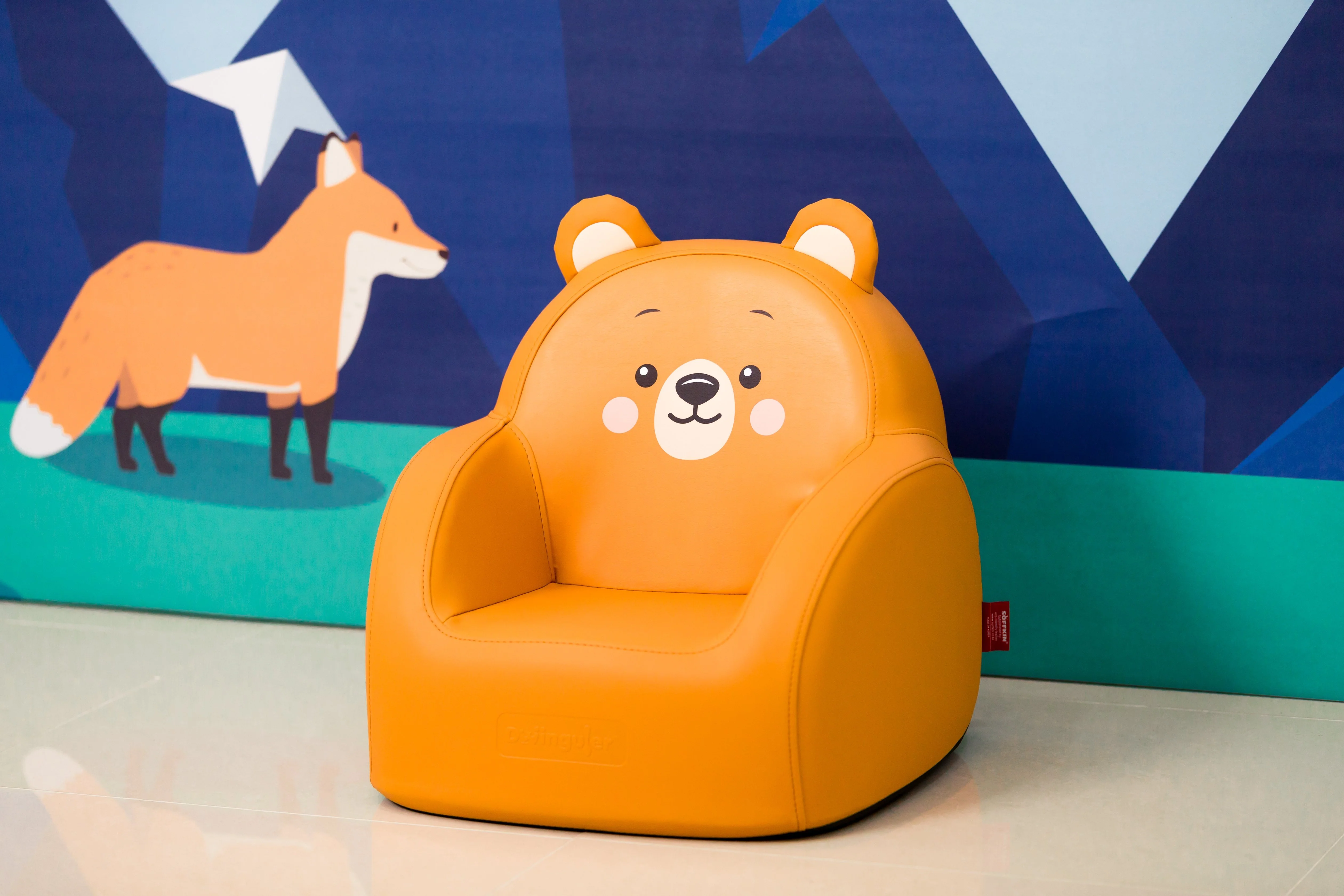 Leather Luxury Kids Sofa - Image 16