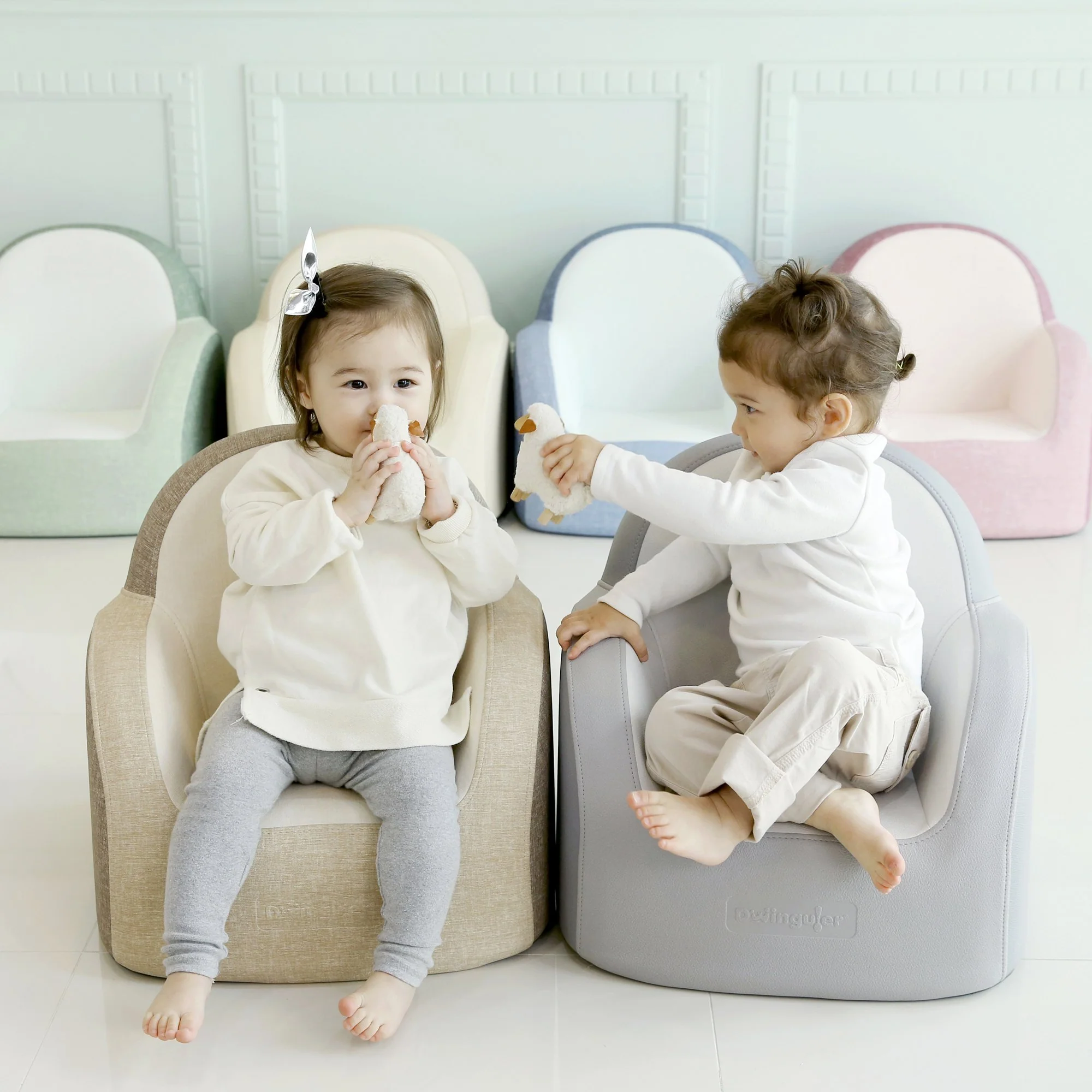 Leather Luxury Kids Sofa - Image 9