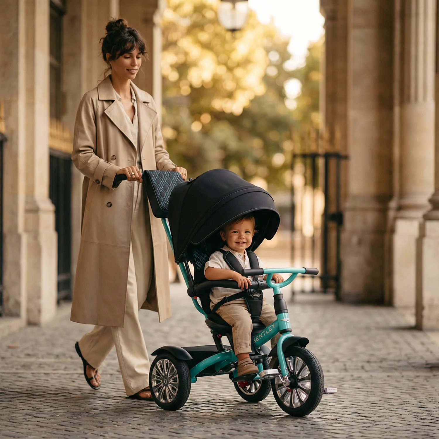 Mulliner Celeste Bentley 6 in 1 Stroller Trike - Image 4
