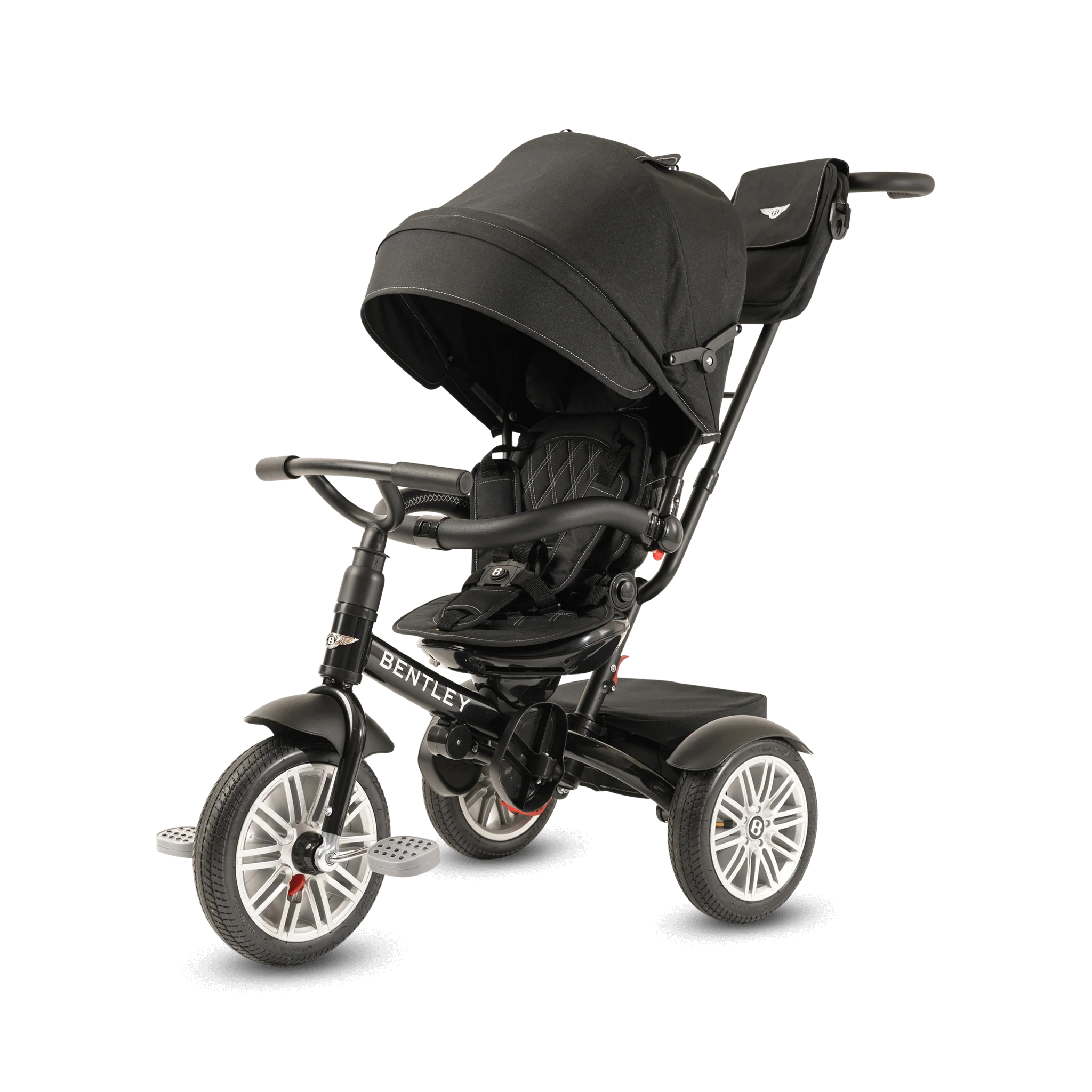 Onyx Black Bentley 6 in 1 Stroller Trike - Image 5