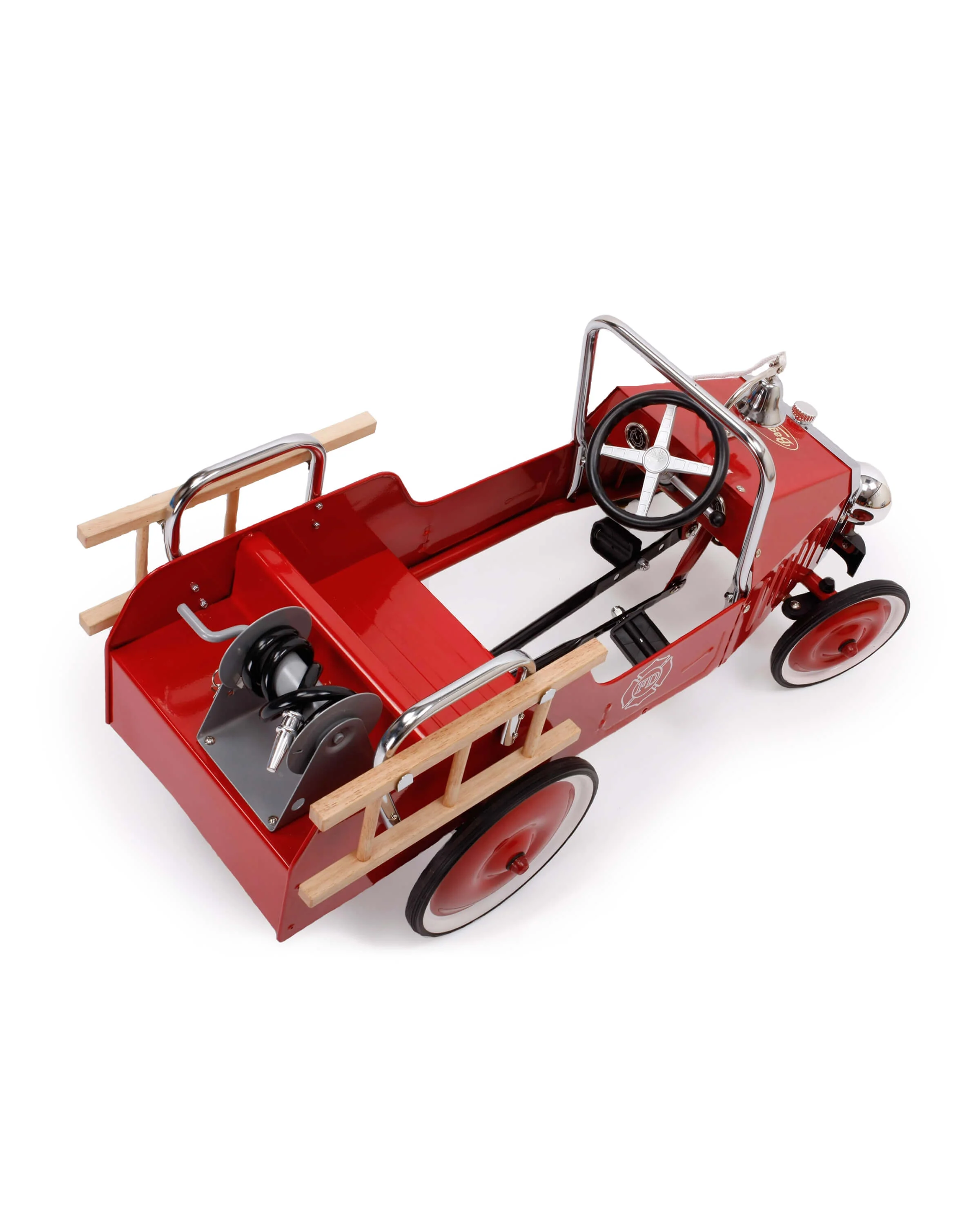 Ride-On Fireman Pedal Car - Image 3