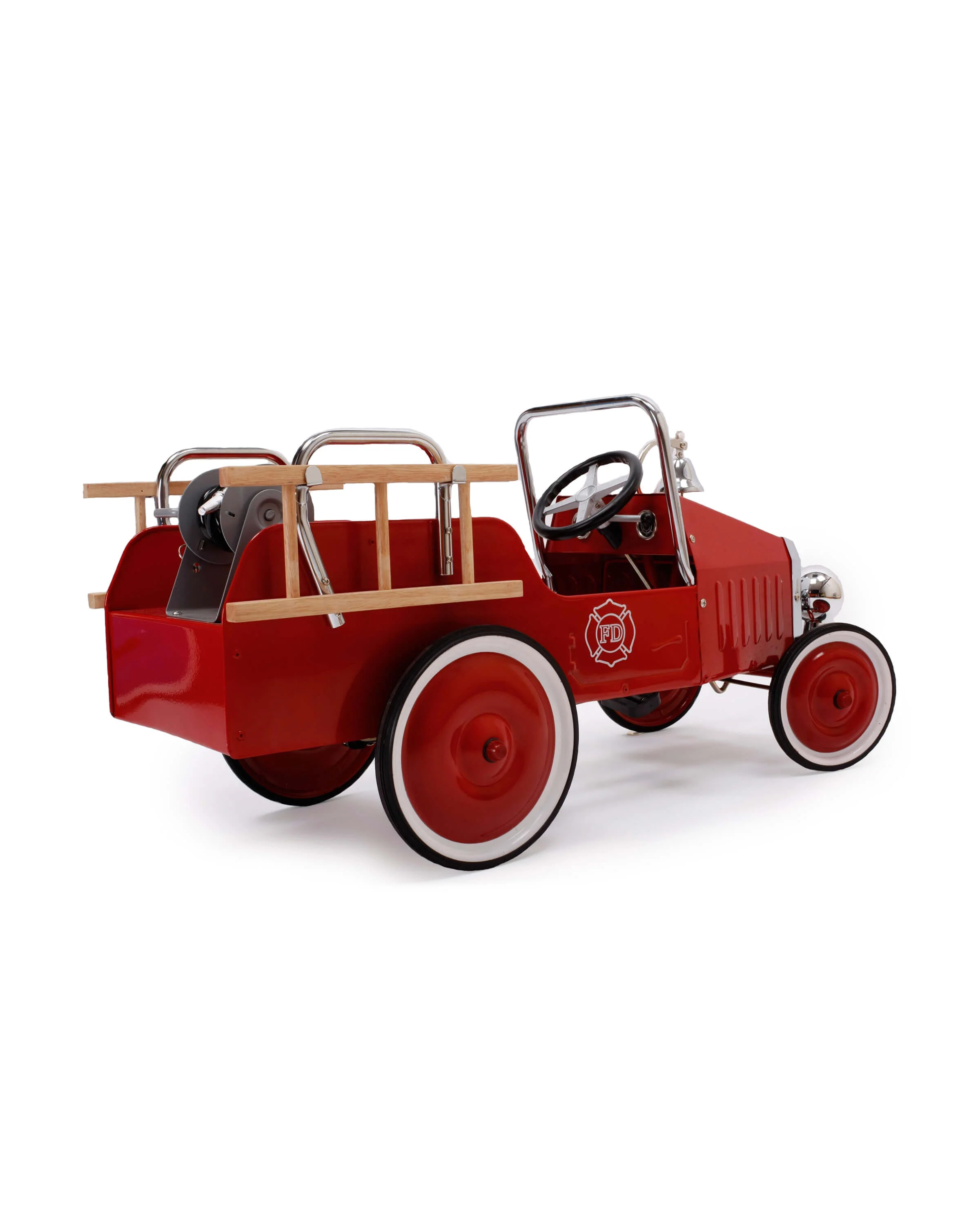 Ride-On Fireman Pedal Car - Image 4