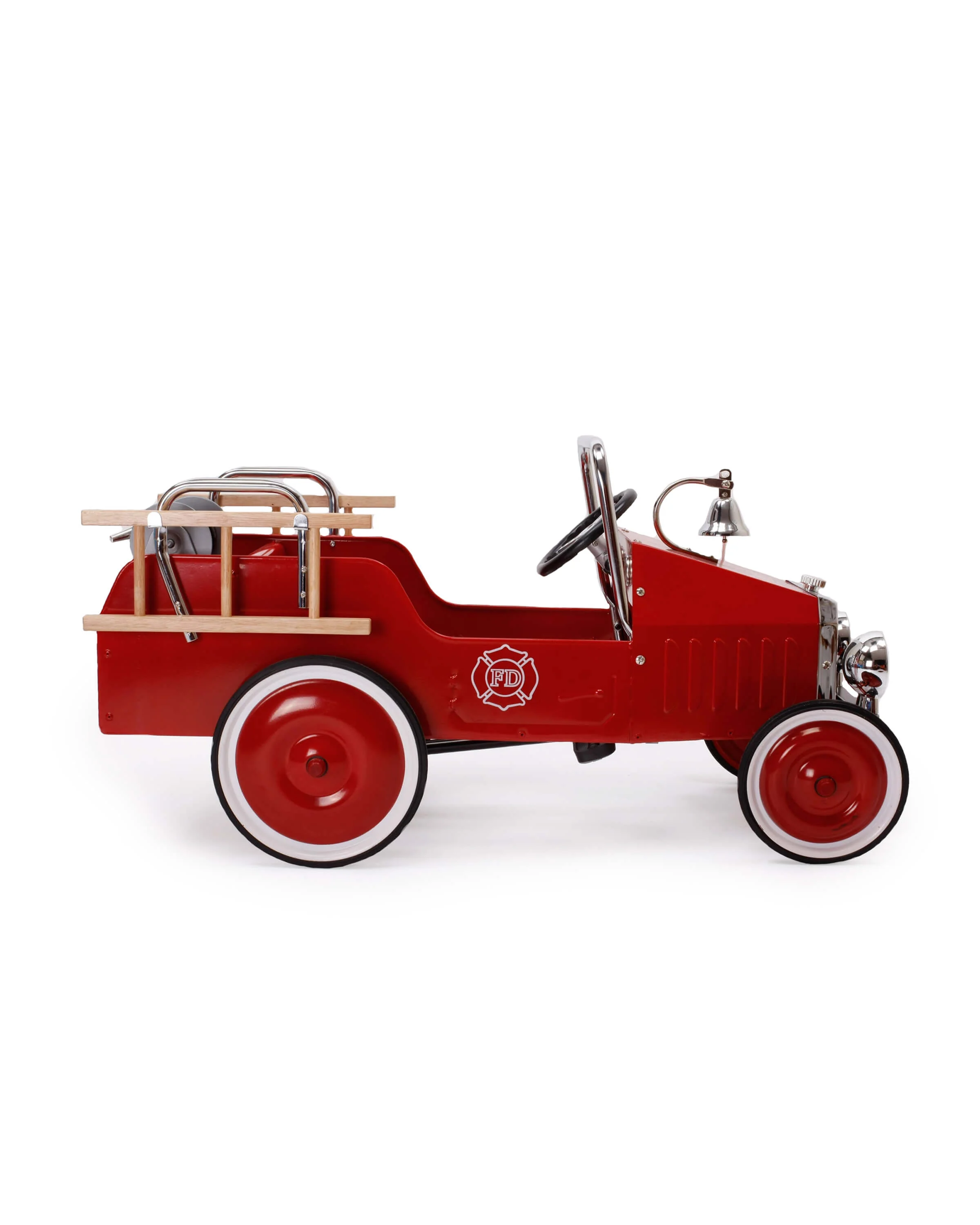 Ride-On Fireman Pedal Car - Image 5