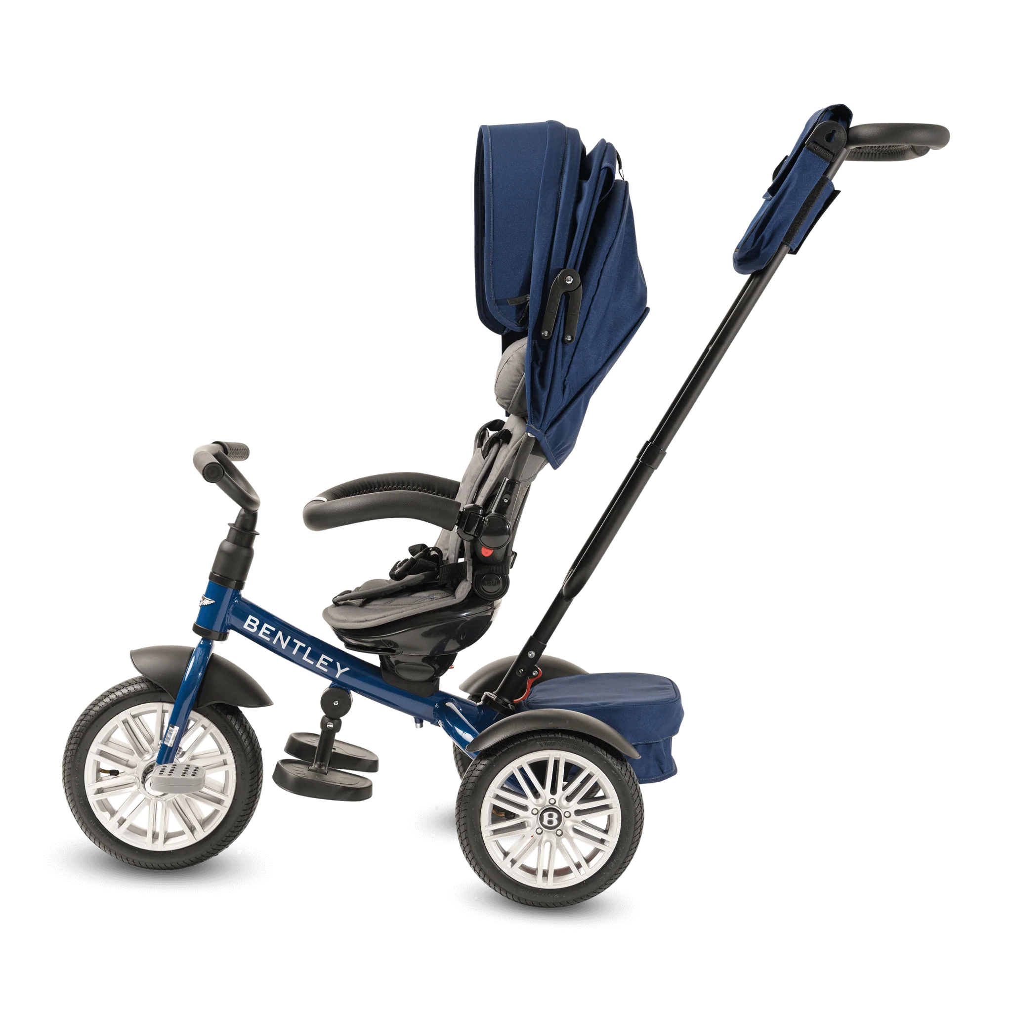 Sequin Blue Bentley 6 in 1 Stroller Trike - Image 10