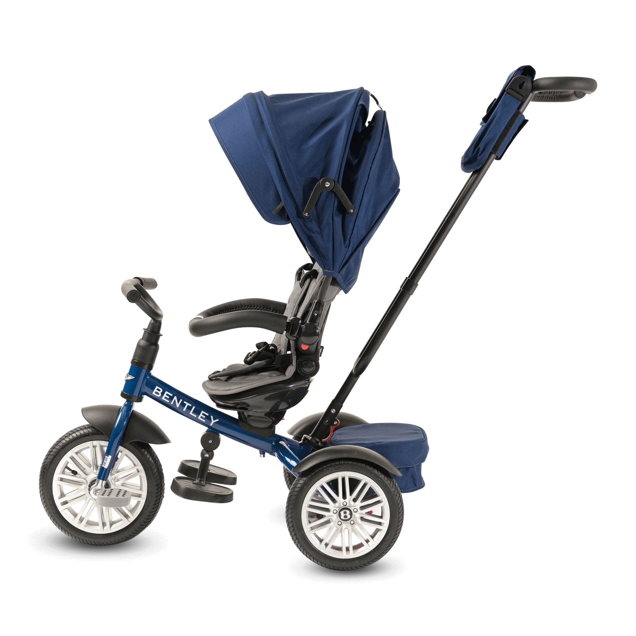 Sequin Blue Bentley 6 in 1 Stroller Trike - Image 11