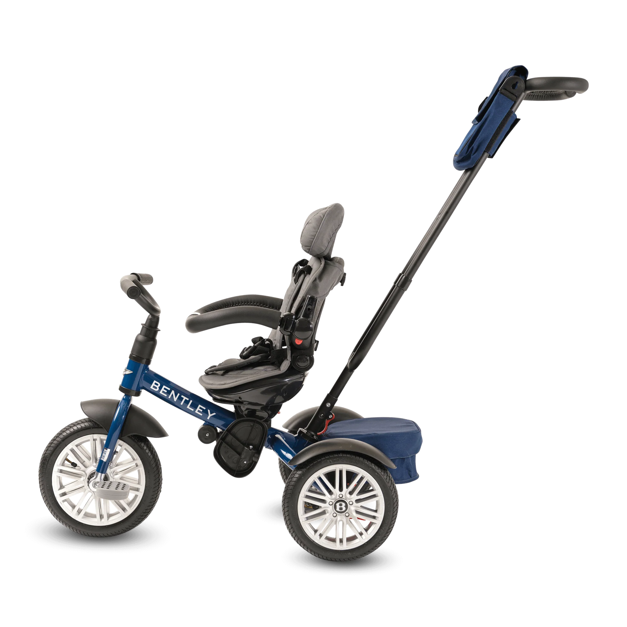 Sequin Blue Bentley 6 in 1 Stroller Trike - Image 12
