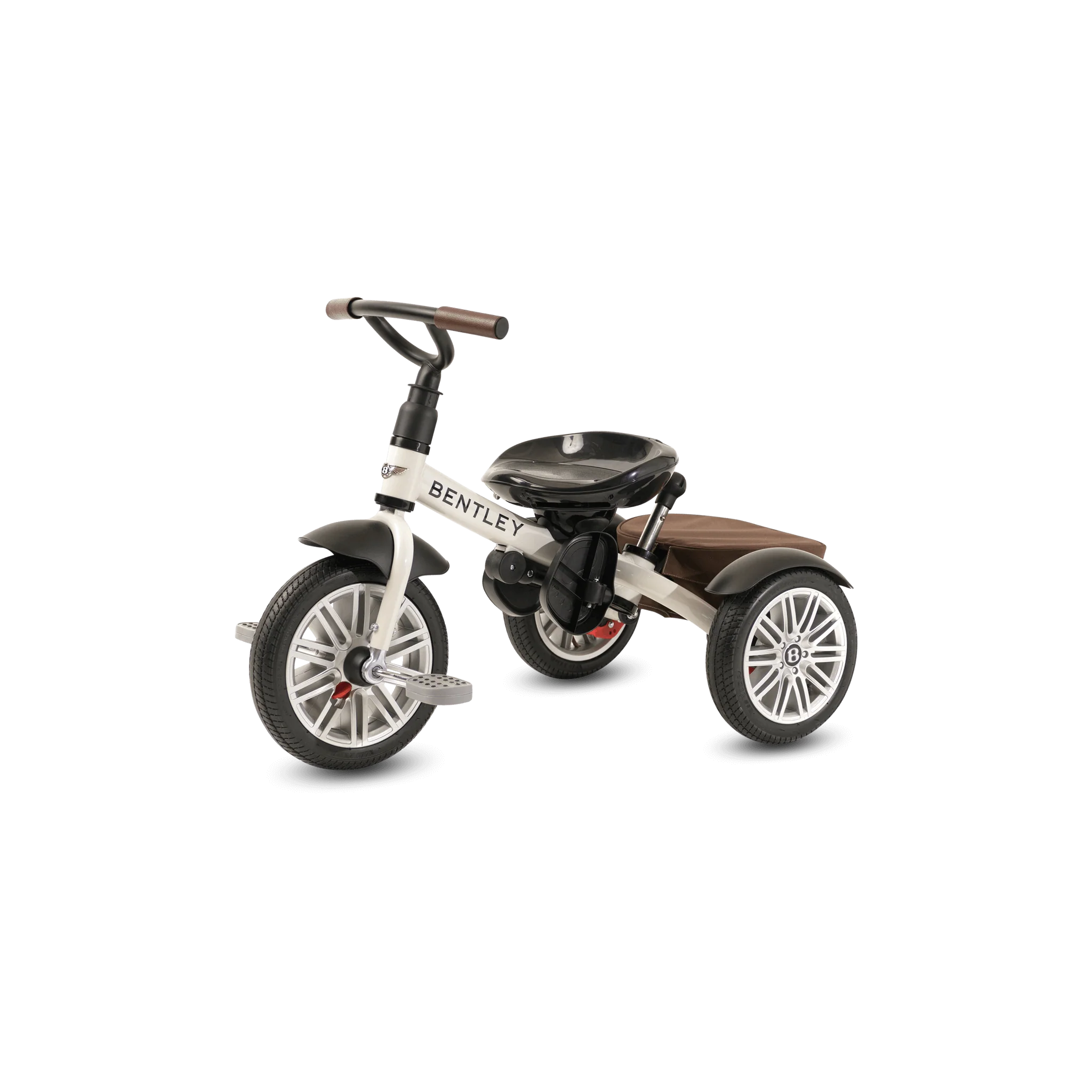 White Satin Bentley 6 in 1 Stroller Trike - Image 11