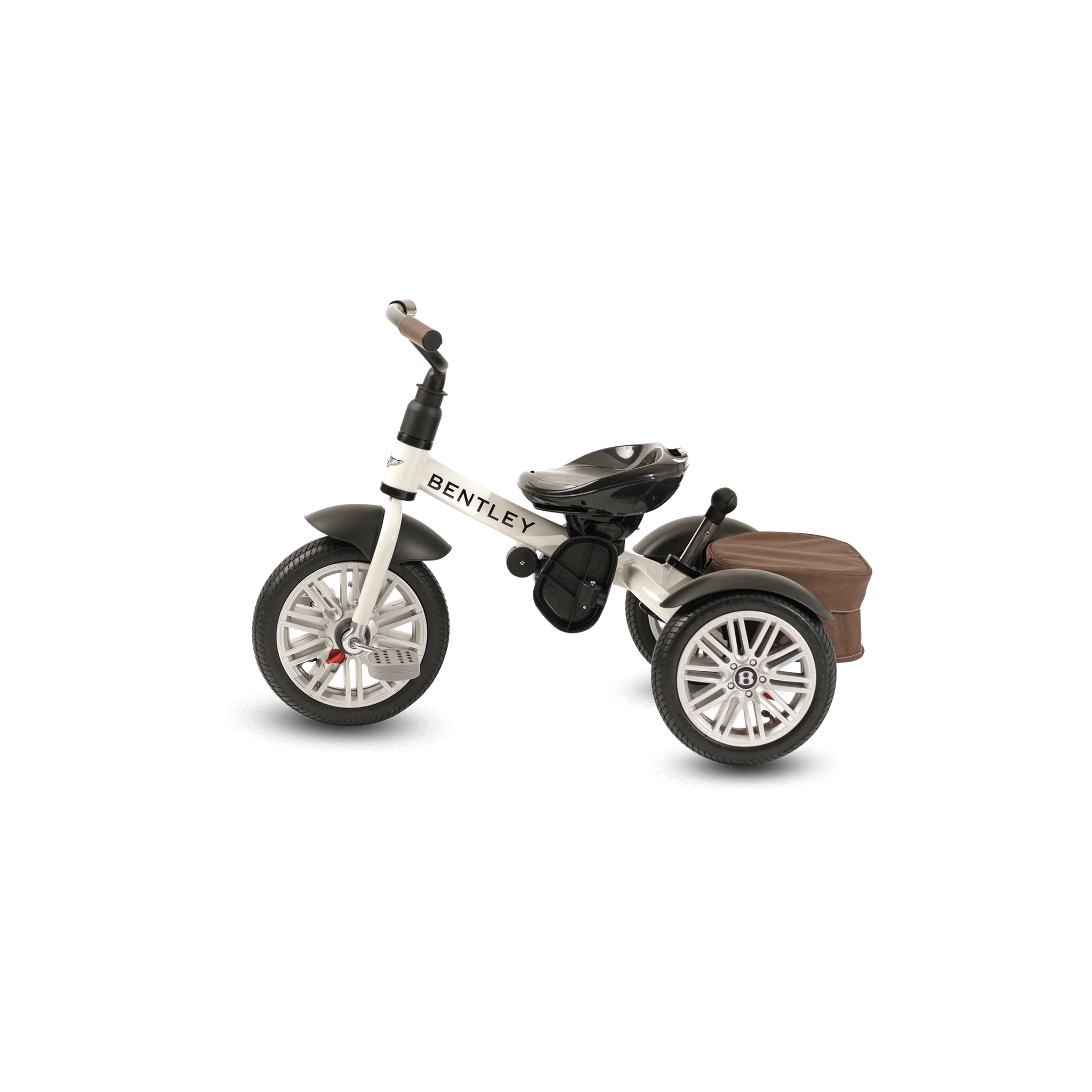 White Satin Bentley 6 in 1 Stroller Trike - Image 12